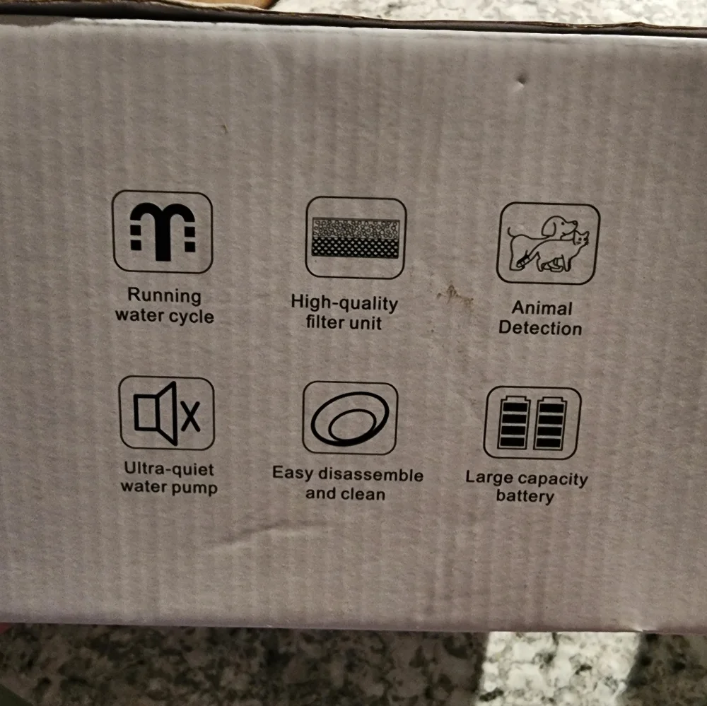 New In Box Smart Wireless Pet Water Fountain